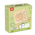 Tooky Toy Co Rubber Band Geoboard  18x18x3cm For Cheap