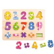 Tooky Toy Co Number Puzzle  30x23x2cm Hot on Sale