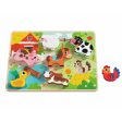 Tooky Toy Co Chunky Puzzle - Farm  30x21x2cm Discount