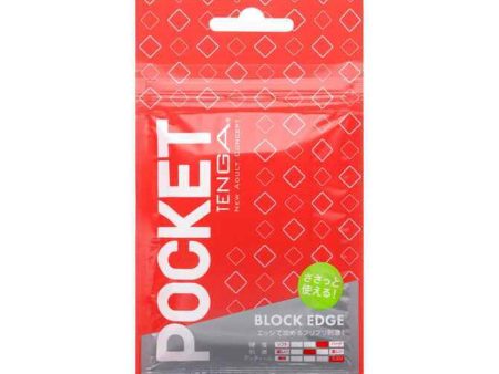 Tenga Tenga Pocket Block Edge  Fixed Size Online now