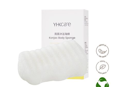 YHKCARE Konjac Body Sponge (Silk Collagen)  1pc Online Hot Sale