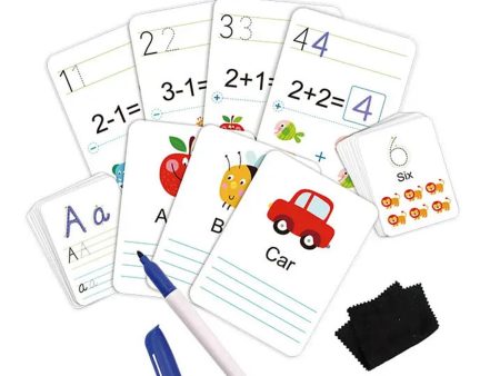 Tooky Toy Co Handwriting & Learning Cards  34x24x5cm Online Sale