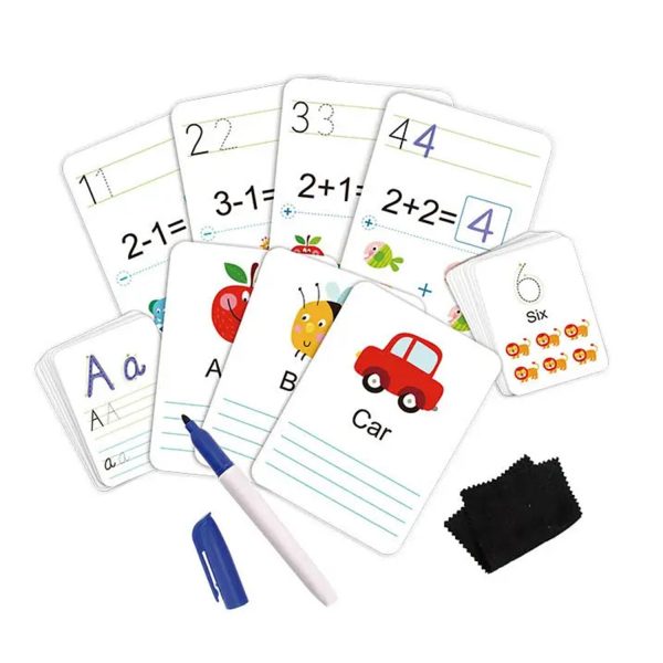 Tooky Toy Co Handwriting & Learning Cards  34x24x5cm Online Sale