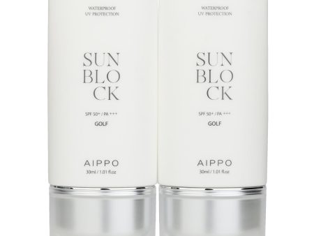 Aippo Sun Block Golf Outdoor Sunscreen SPF50+ PA+++  2x30ml 1.01oz For Discount