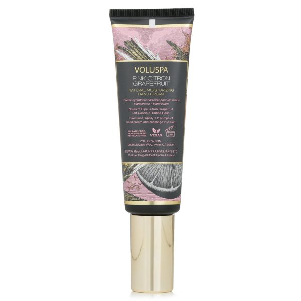 Voluspa Pink Citron Grapefruit Hand Cream  50ml 1.7oz Online