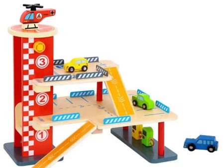 Tooky Toy Co Parking Structure  50x30x37cm For Sale