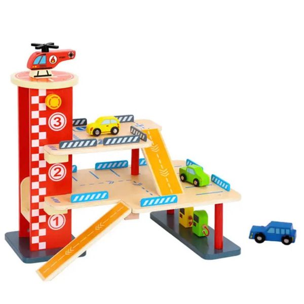 Tooky Toy Co Parking Structure  50x30x37cm For Sale