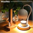 Wiseway Aroma Candle Warmer Table Bedside Lamp  Fixed Size Fashion