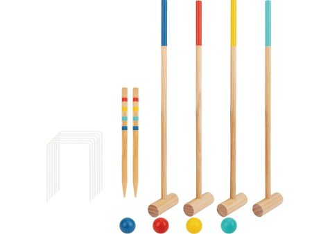 Tooky Toy Co Croquet Set  60x9x21cm Fashion