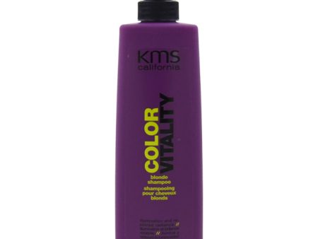 KMS Color Vitality Blonde Shampoo by KMS for Unisex - 25.3 oz Shampoo Hot on Sale