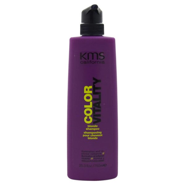 KMS Color Vitality Blonde Shampoo by KMS for Unisex - 25.3 oz Shampoo Hot on Sale