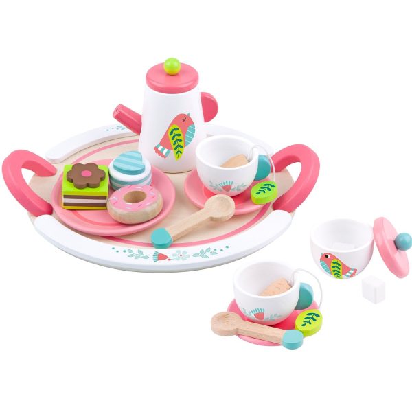 Tooky Toy Co Afternoon Tea Set  32x23x10cm Online Sale