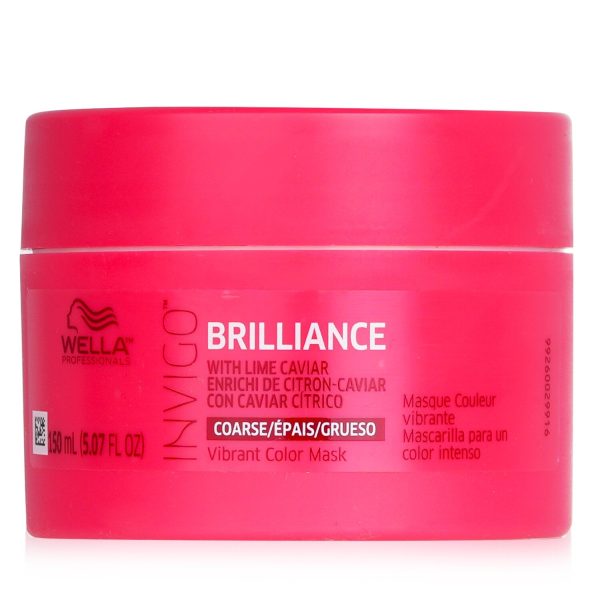 Wella Invigo Brilliance Vibrant Color Mask - # Coarse  500ml 16.9oz Fashion