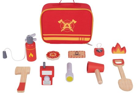 Tooky Toy Co Little Firefighter Play Set  22x16x10cm Sale