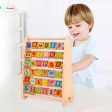 Tooky Toy Co Aphabet Abacus  25x12x32cm Sale