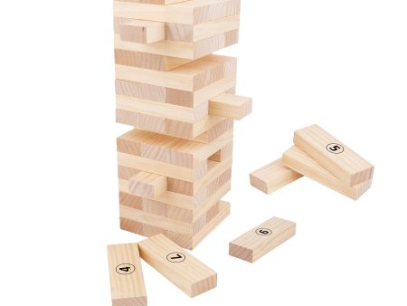 Tooky Toy Co Wooden Blocks Floor Game  40x17x24cm Discount