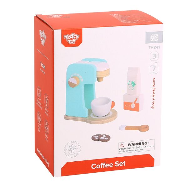 Tooky Toy Co Coffee Set  16x10x21cm Cheap