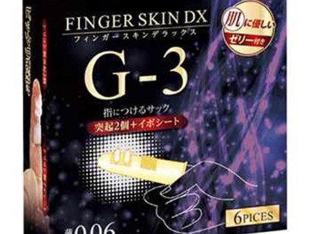 Tokyowins Tokyo-Wins Finger Skin Deluxe Finger Condoms G3  Fixed Size Fashion