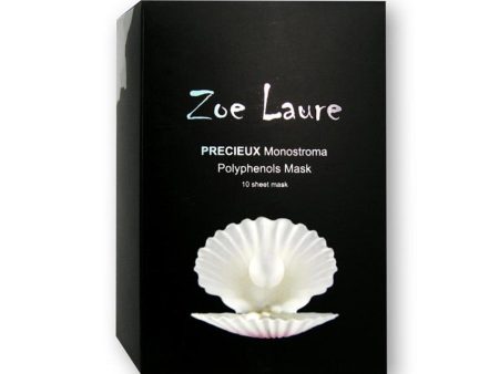 ZOE LAURE Precieux Monostroma Polyphenols Mask - 10 pieces  Fixed Size For Sale