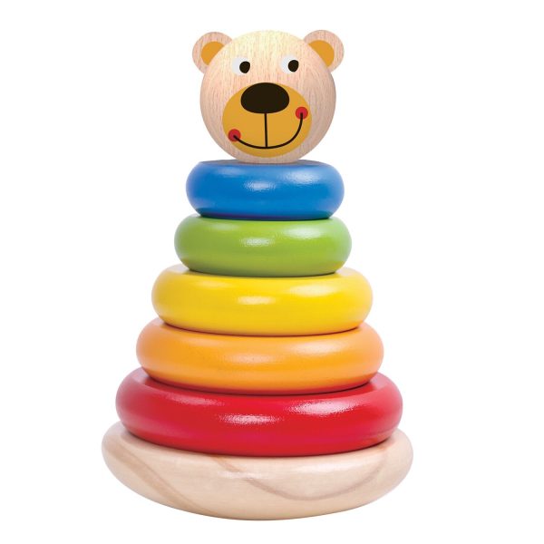 Tooky Toy Co Bear Tower  12x12x19cm For Cheap