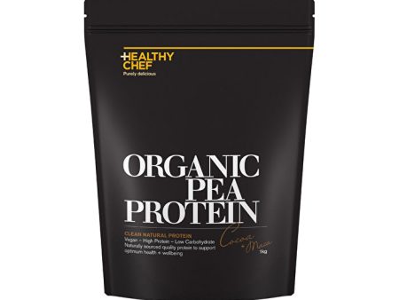 The Healthy Chef Organic Pea Protein Cocoa + Maca 1kg For Discount