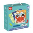 Tooky Toy Co My Learning Puzzle  18x18x4cm on Sale