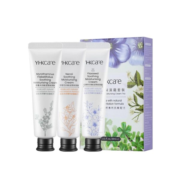 YHKCARE Soothing Moisturising Cream Trio  30ml x 3 Online now