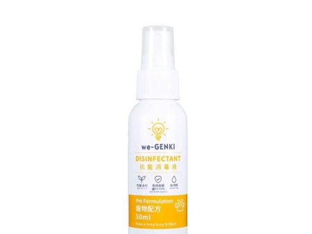 we-GENKI we-GENKI Disinfectant Pet Formulation (50ml)  Fixed Size Online now