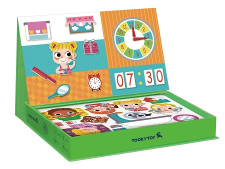 Tooky Toy Co Magnetic Box - A Wonderful Day  19x26x5cm Discount