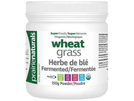 Prairie Naturals Prairie Naturals Fermented Organic Wheat Grass 150g  Fixed Size Online Sale