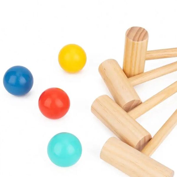 Tooky Toy Co Croquet Set  60x9x21cm Fashion