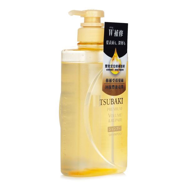 Tsubaki Premium Volume & Repair Shampoo  490ml 16.56oz Supply