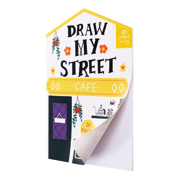 Tookyland Draw My Street  22x31x0.5cm Discount