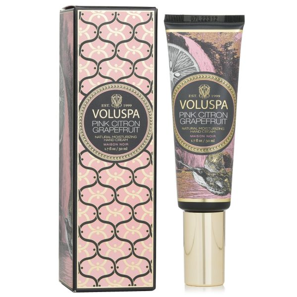 Voluspa Pink Citron Grapefruit Hand Cream  50ml 1.7oz Online