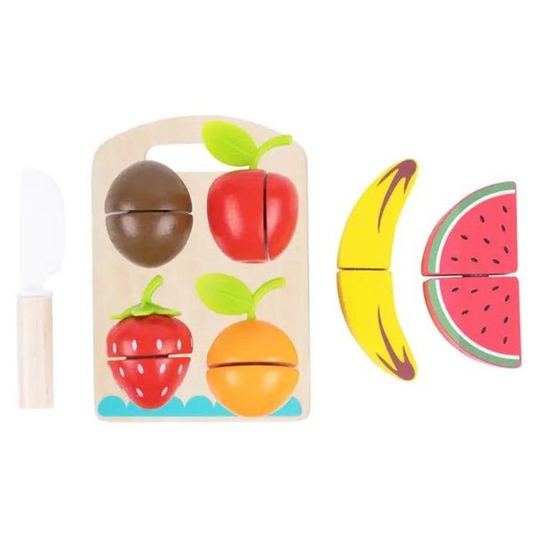 Tooky Toy Co Cutting Fruits  23x16x6cm For Discount