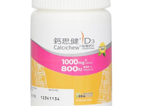 Calcichew Calcichew - Calcichew D3 Chewable Tablets (1000mg Calcium+800IU Vitamin D3)  30 Chewable Tab Cheap