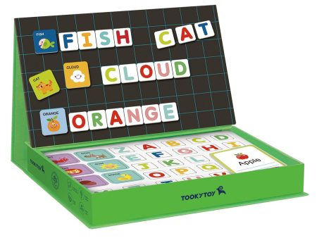 Tooky Toy Co Magnetic Box-Alphabet  26x19x5cm For Sale