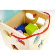 Tooky Toy Co SHAPE SORTER  15x15x15cm Online now