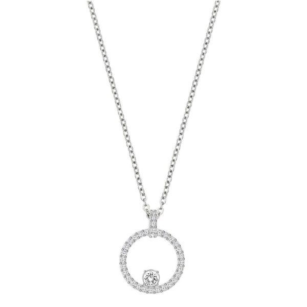 Swarovski Creativity pendant 5198686  -  White, Rhodium plated  White Online