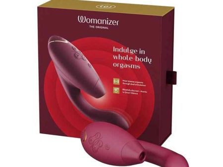 Womanizer Womanizer Duo 2 Dual-Stimulaion Suction Vibrator Bordeaux  Fixed Size Discount