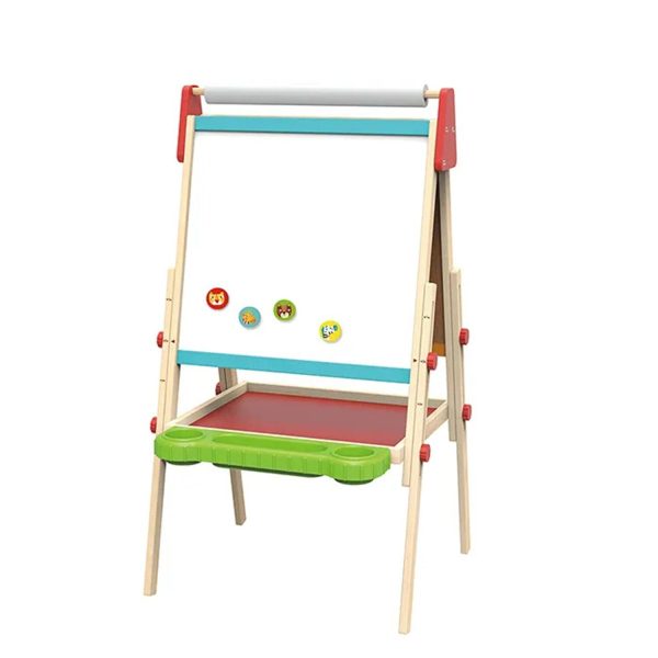 Tooky Toy Co Deluxe Standing Art Easel  56x54x120cm Online now