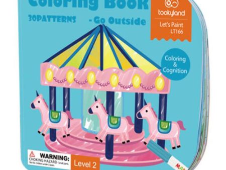 Tookyland Coloring Book - Go Outside  26x28x0.5cm Sale