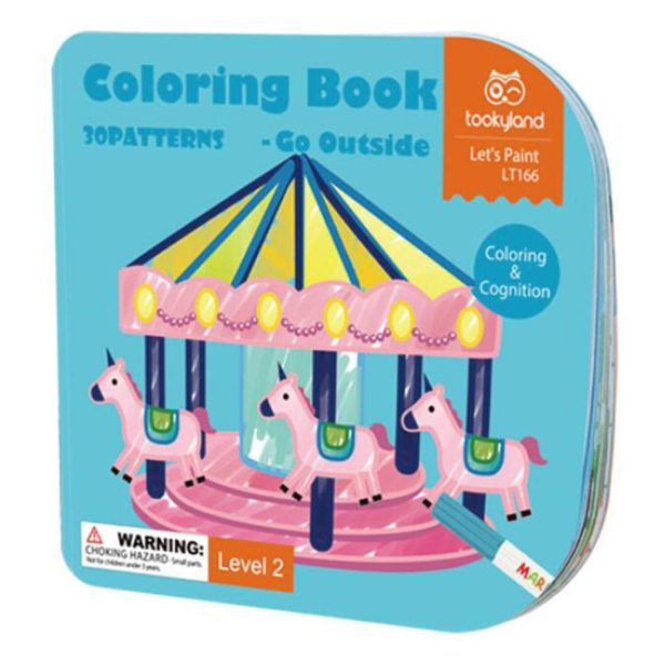 Tookyland Coloring Book - Go Outside  26x28x0.5cm Sale