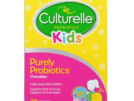 Culturelle Culturelle Kids Chewables Daily Probiotic Formula - 30 Tablets  30pcs box Cheap