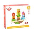 Tooky Toy Co Balance Stacker - Animals  20x7x20cm Sale