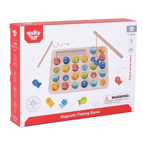 Tooky Toy Co Magnetic Fishing Game  30x22x2cm Online Sale