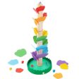 Tooky Toy Co Ball Track Game  14x14x37cm Fashion