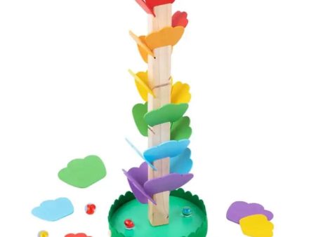 Tooky Toy Co Ball Track Game  14x14x37cm Fashion