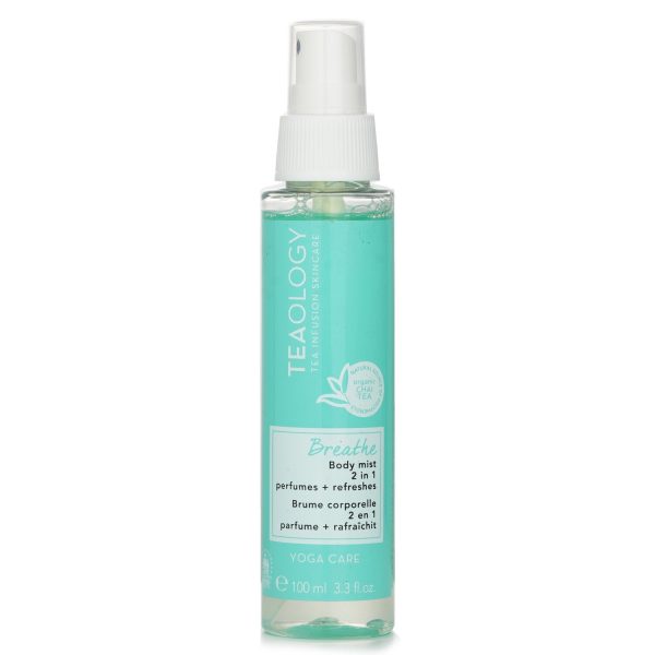 Teaology Yoga Care Breathe 2 In 1 Perfumes + Refreshes Body Mist  100ml 3.3oz For Discount