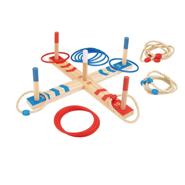 Tooky Toy Co Ring Toss  20x20x5cm Online